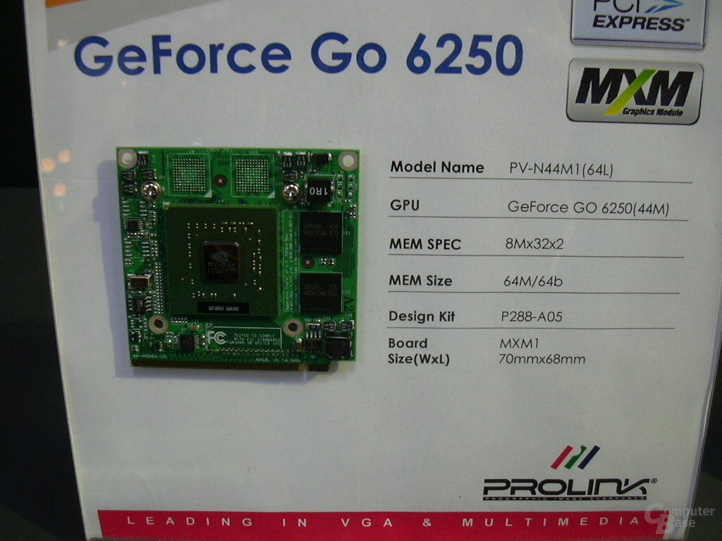 GeForce Go 6250