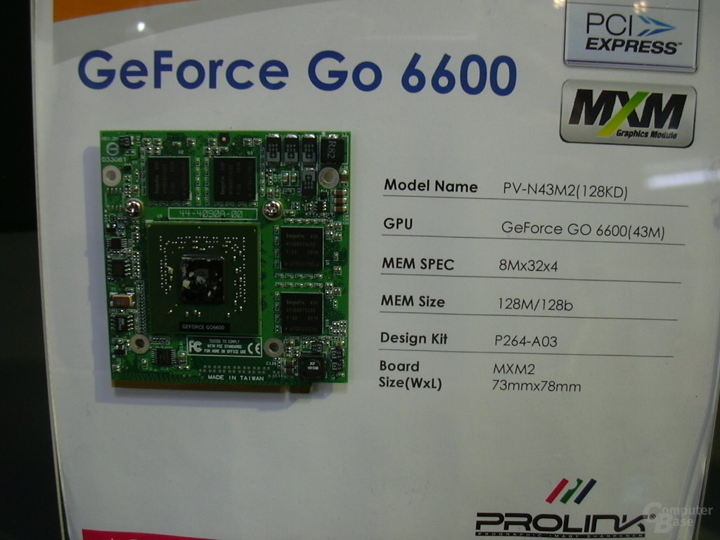 GeForce Go 6600