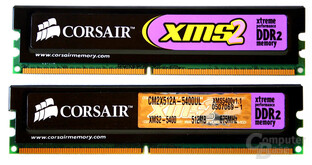 Cosairs erster Speicher für die nForce4 SLI Intel Edition