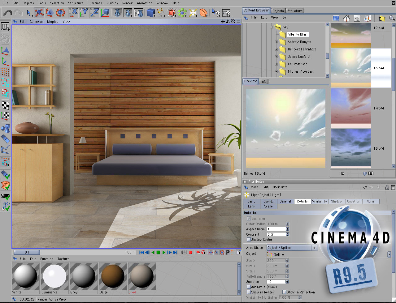 Maxon Cinema 4D R9.5