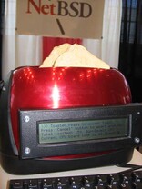 Display des Toasters