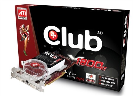 Club 3D X1800 XT 512 MB