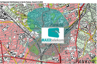 WiMAX-Verfügbarkeit in Berlin Pankow