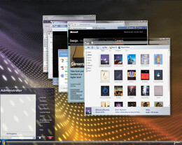 Windows Vista Beta 2-Oberfläche