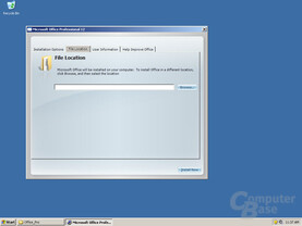 Windows Office 12 Pre-Beta 1 Install - Quelle: Winsupersite.com