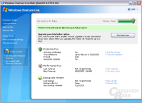 Windows OneCare Live Beta