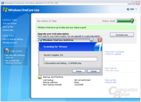 Windows OneCare Live Beta