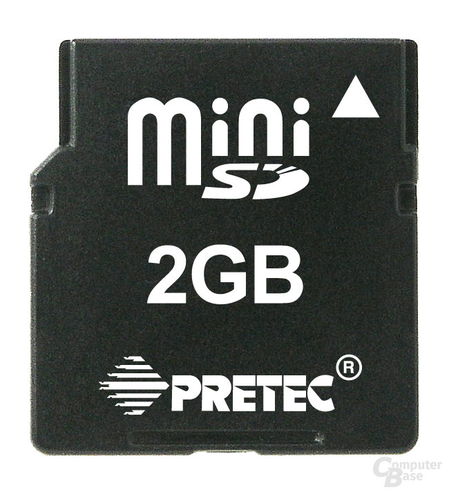 Tarjeta de 2GB MMC de Pretec