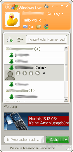 Windows Live Messenger Beta 1
