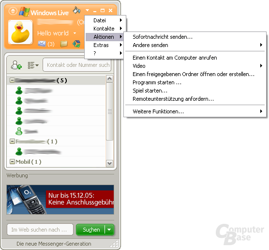 Windows Live Messenger Beta 1