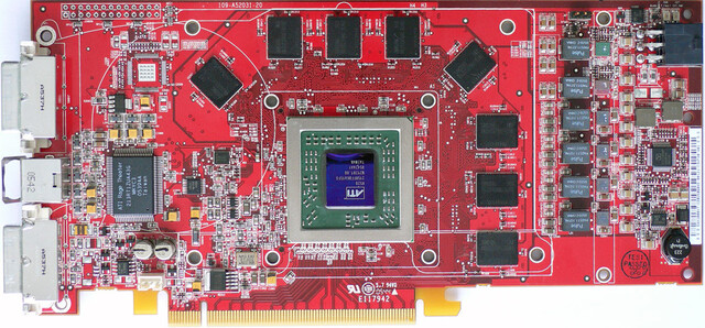 X1800 XT mit PCB "109-A52031-20" | Quelle: xBit Labs X1800 XT mit PCB "109-A52031-20" | Quelle: xBit Labs