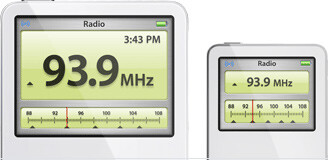 Radiowiedergabe auf iPod