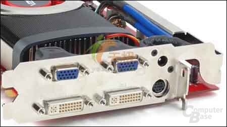 CrossFire auf einer Karte von Asus