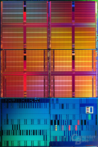 Intels 45nm SRAM-Zelle mit Testlogik - 1 Mrd. Transistoren