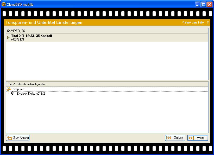 Clone DVD mobile