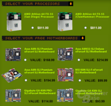 FX-55 inklusive Mainboard