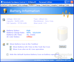 Notebook Hardware Control 1.10 Beta