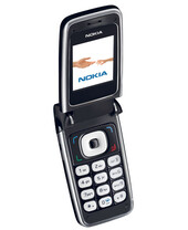Nokia 6136 isometrisch, offen
