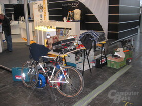 CeBIT im Aufbau