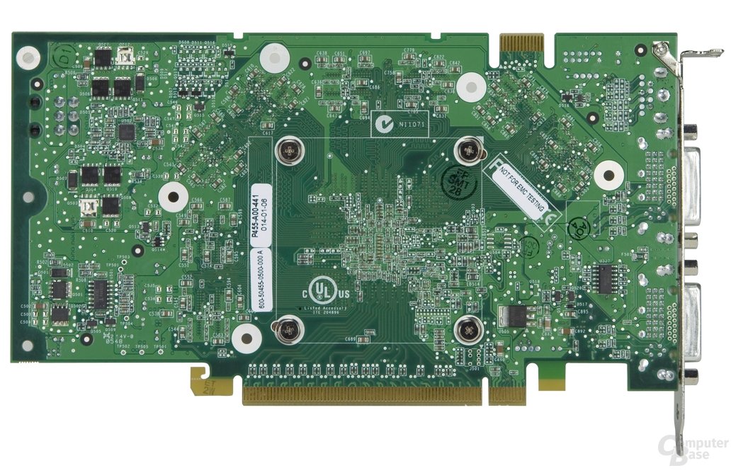 Rückseite GeForce 7900 GT