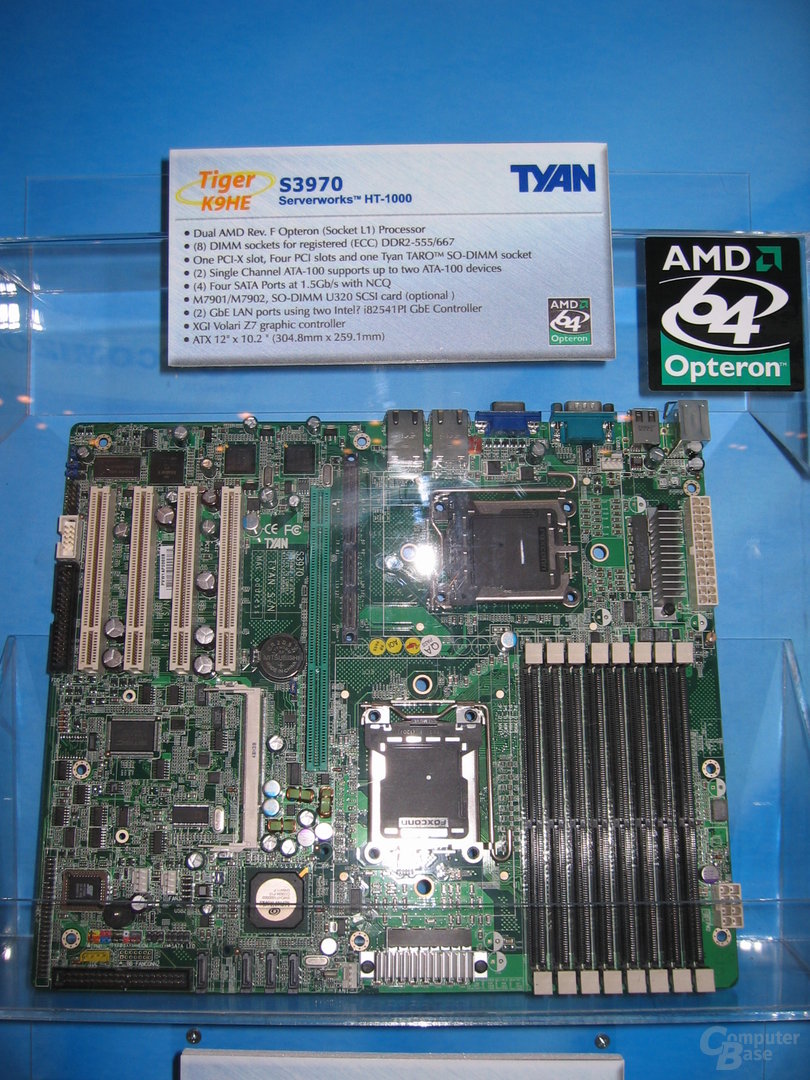 Tyan S3970 Sockel F-Mainboard