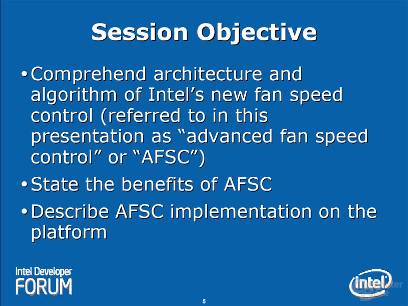 Session Objective