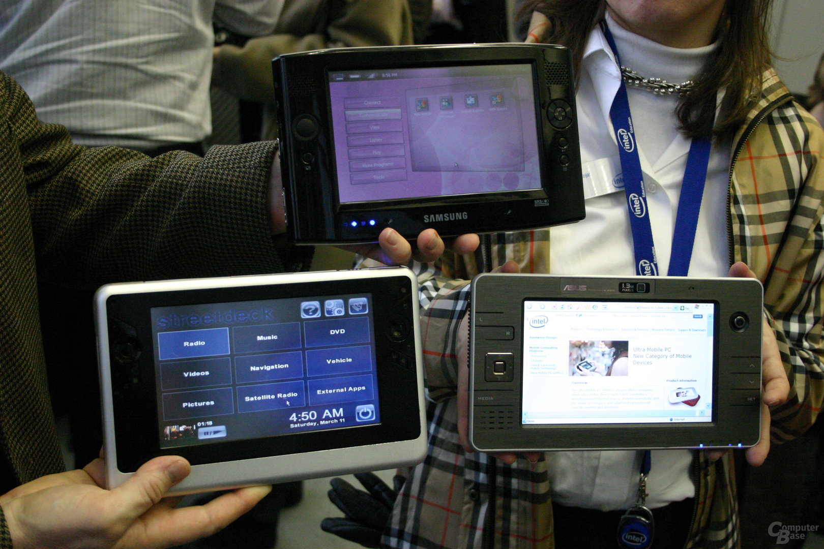 Asus, Founder und Samsung mit Ultra Mobile PC