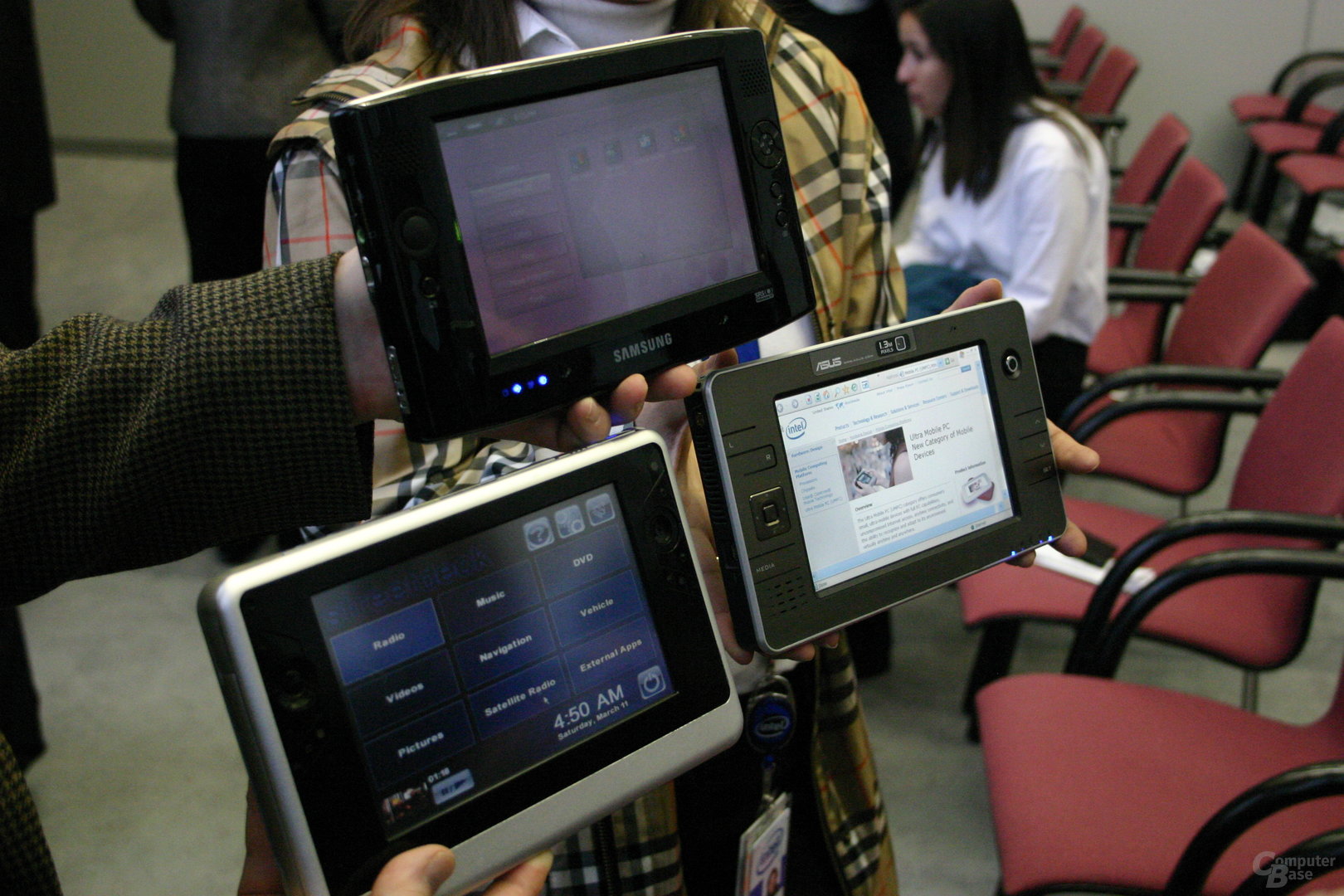Asus, Founder und Samsung mit Ultra Mobile PC