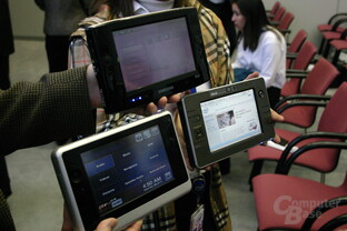Asus, Founder und Samsung mit Ultra Mobile PC