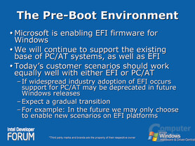 The Pre-Boot Environment