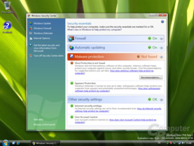 Windows Vista Systemsteuerung Build 5342
