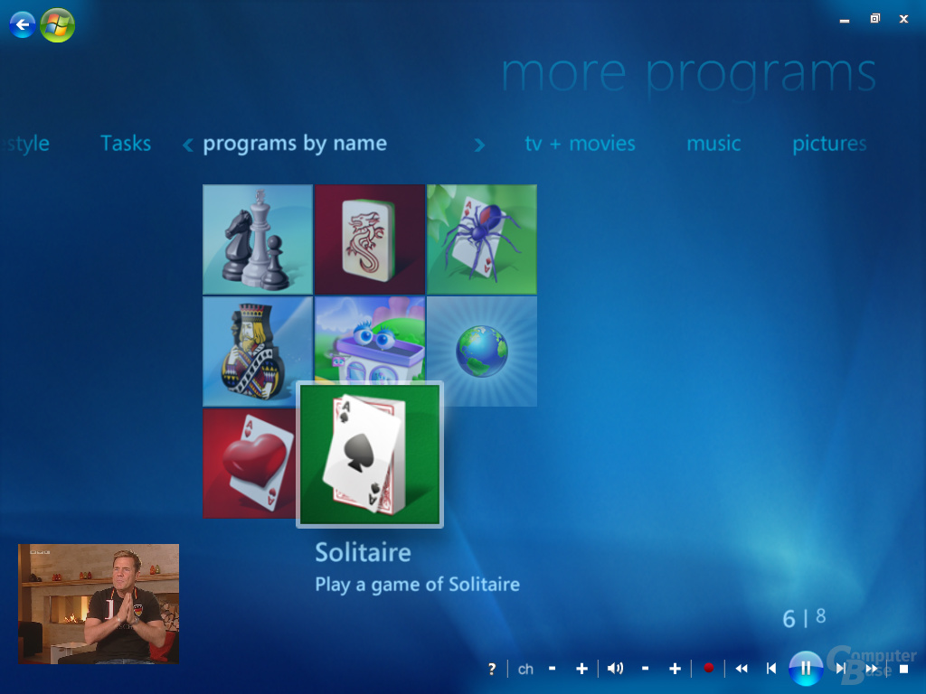 Windows Vista Media Center Build 5342