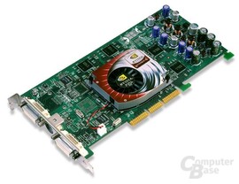 GeForce4 Ti Karte mit Dual DVI