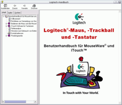 Logitech Handbuch Startseite