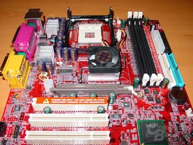 MSI Max2-BLR - Sockel und Kühler