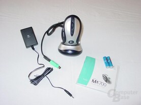 Verpackungsinhalt der MX700 Verpackungsinhalt der MX700