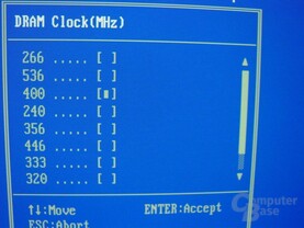 Gigabyte - GA-8SG667 - Bios - RAM-Takt Gigabyte - GA-8SG667 - Bios - RAM-Takt