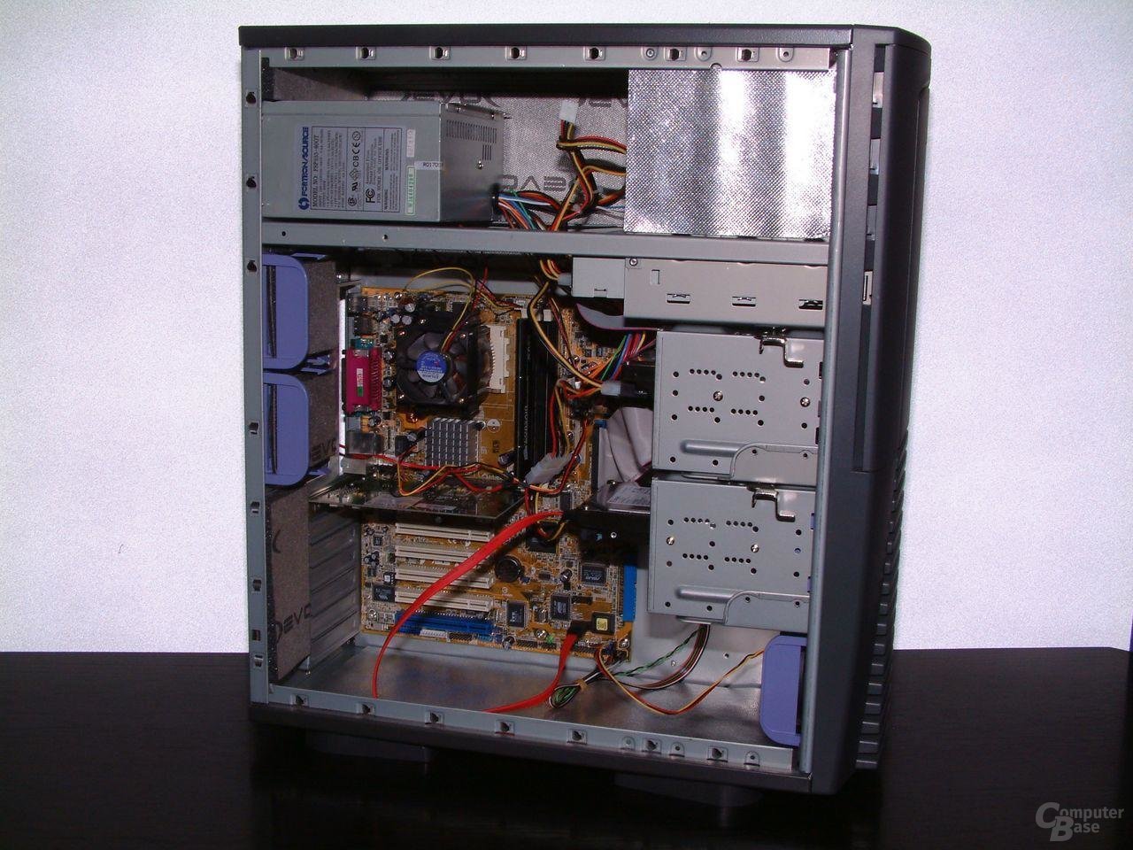 System eingebaut