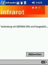 Siemens Handy über Infrarot Siemens Handy über Infrarot