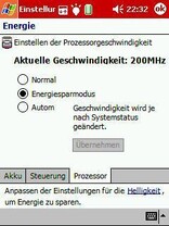 Spareinstellungen