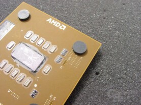 Athlon XP 3200+ L3 und L1 Brücken sind geschlossen Athlon XP 3200+ L3 und L1 Brücken sind geschlossen