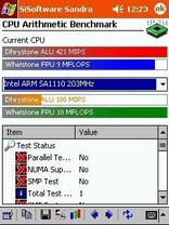 Sandra CPU