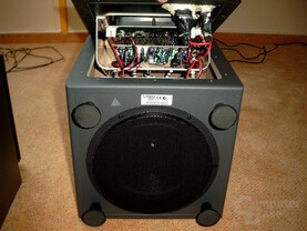 Megaworks 550 THX Subwoofer unten Megaworks 550 THX Subwoofer unten