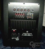Teufel Concept E - Rückseite Teufel Concept E - Rückseite