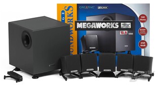 Megaworks 550 THX komplett Presse Megaworks 550 THX komplett Presse
