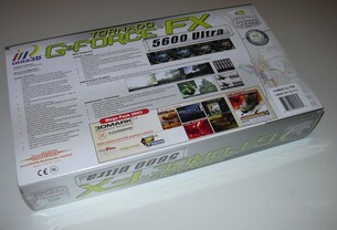 Inno3D Tornado GeForceFX FX5600ultra Packung Back