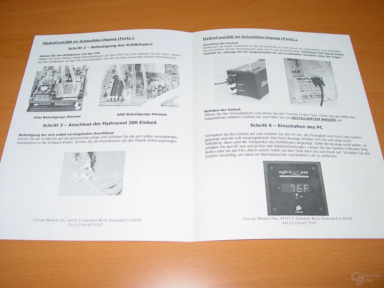 HydroCool200 - Handbuch