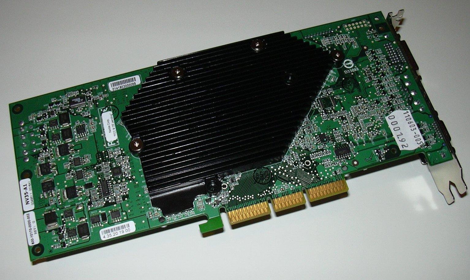 nV GFFX5900u Karte Rückseite