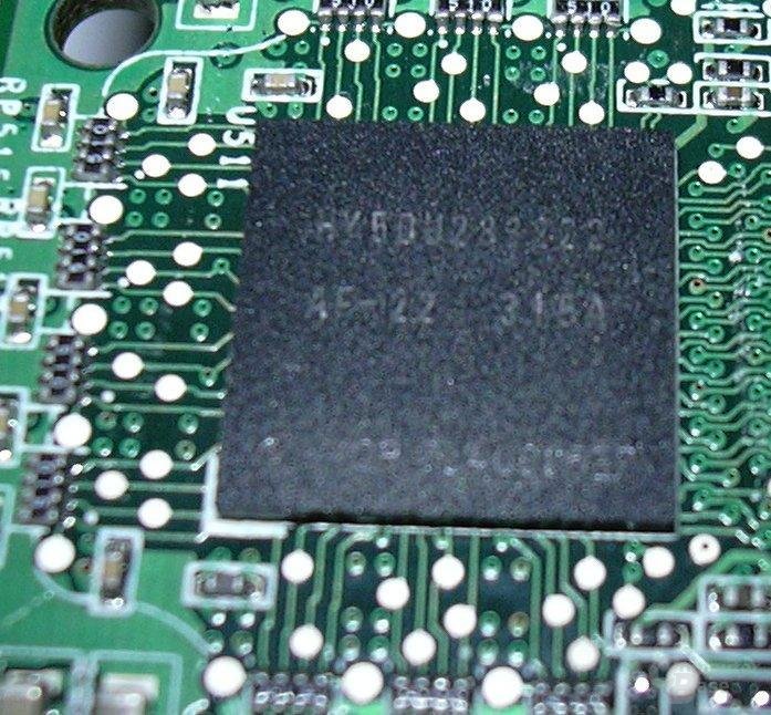 nV GFFX5900u RAM-Detail