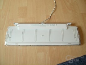 Rückseite der Tastatur